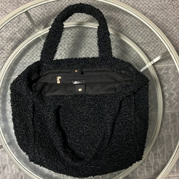 Boucle Tote Bag !! Oversized!! Great Look! New without Tags! - Picture 3 of 4